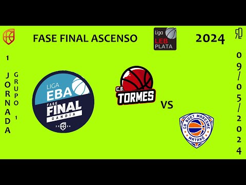 XOBORG LA ANTIGUA CBTORMES//MATARÓ PARC BOET #1 1ªJ FFA 2024 FASE ASCENSO LEB PLATA