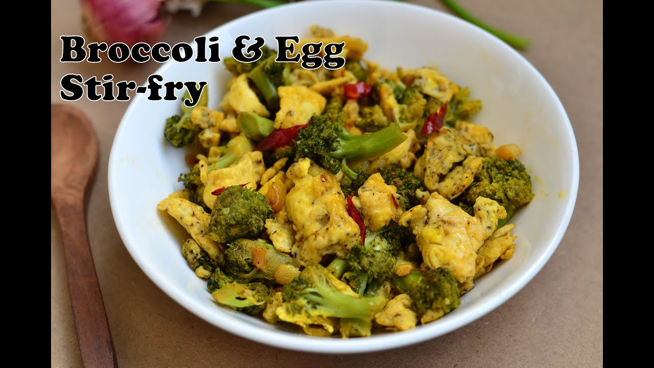 Healthy Cooking | Broccoli and Egg Stir-fry | Stir-fried Broccoli and Egg | Simple and Yummy Recipes