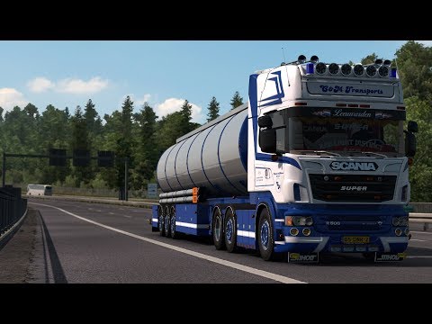 ETS2 1.36 - ProMods 2.43 - SCANIA R500 V8 - Trip: Kassel - Hannover