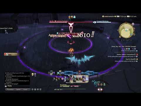 Ffxiv - Smn power test on SSS dummy (ilvl 770/28k dps)