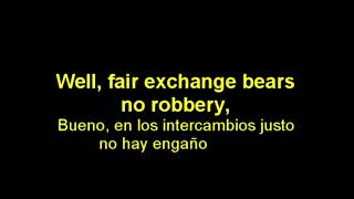 ELVIS PRESLEY - One Sided Love affair (LYRICS/LETRA)