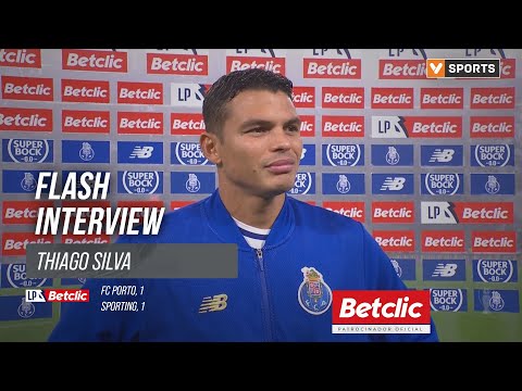 I Liga (#21) | FC Porto 1-1 Sporting: Flash Interview Thiago Silva