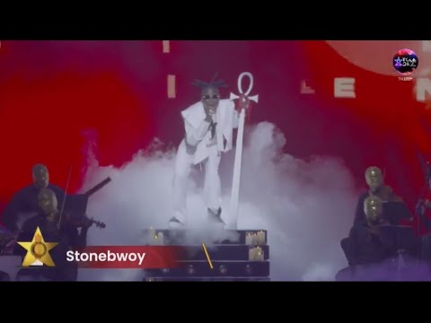 Stonebwoy Amazing performance at 26th TGMA