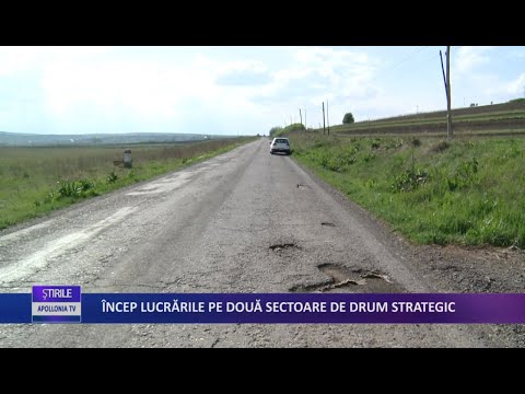 Încep lucrările pe două sectoare de drum strategic