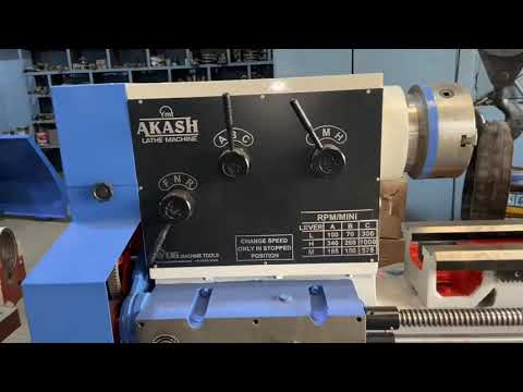 10 Feet All Geared Heavy Duty Lathe Machine, 52 mm