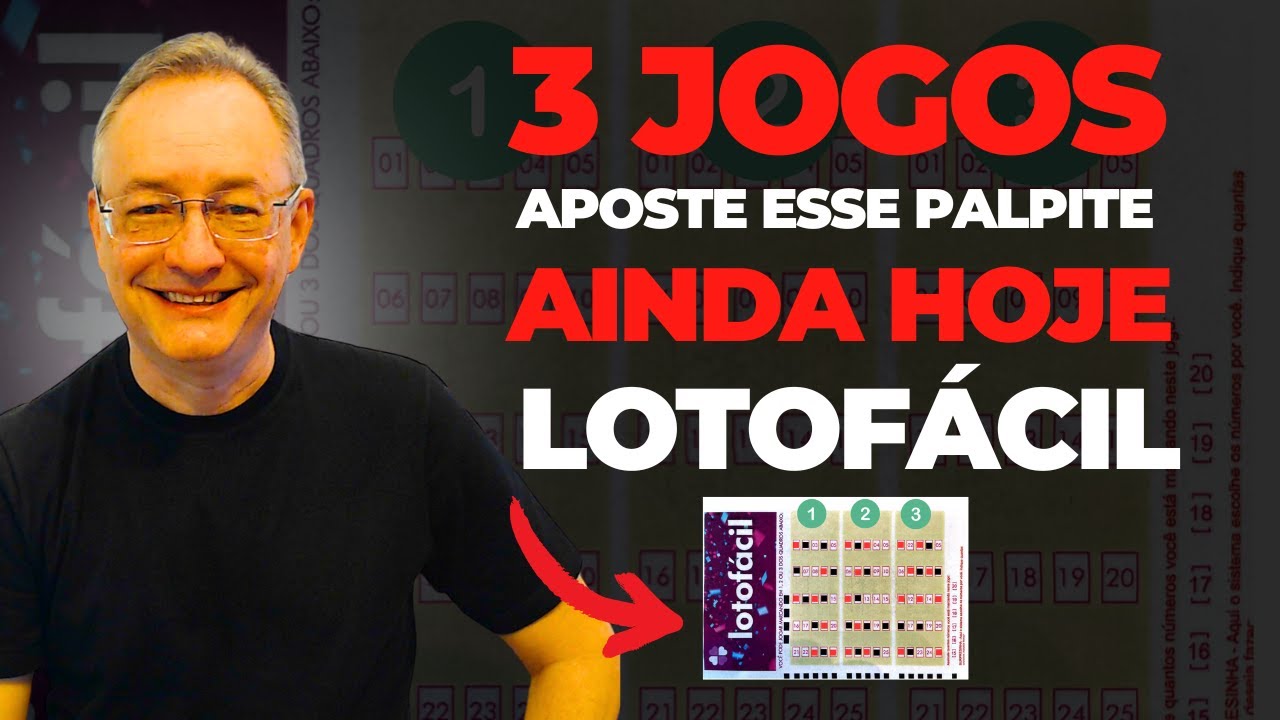 Dica Lotofácil: Faça apenas 3 Jogos sem Planilhha ou Aplicativo e Tenha Chance de Ganhar