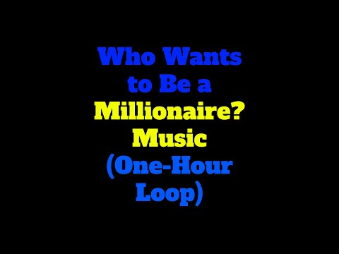 Who Wants to Be a Millionaire? $64 000 Question Music (One-Hour Loop)