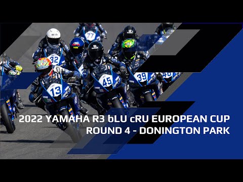 2022 Yamaha R3 bLU cRU European Cup Highlights - Round 4 Donington Park