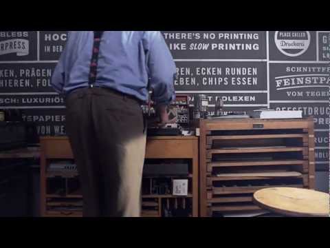 Video "Letterpress Tones"