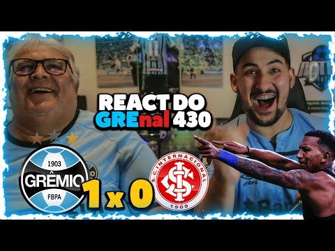 REAGINDO ao GREnal 430 com MEU PAI! LÉO CHÚ FLECHA o inter NO DIA DO SEU ANIVERSÁRIO!