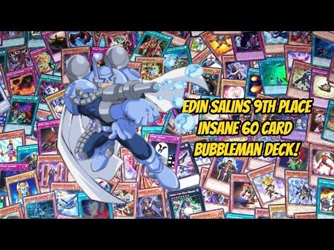 St  Louis 9th Place Regional Deck Profile; Insane 60 Card Bubbleman Deck! 2