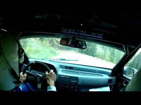 Kemer Rallisi 2014 öe3 Mehmet CANSEVEN Cihan SAPMAZ (in car)