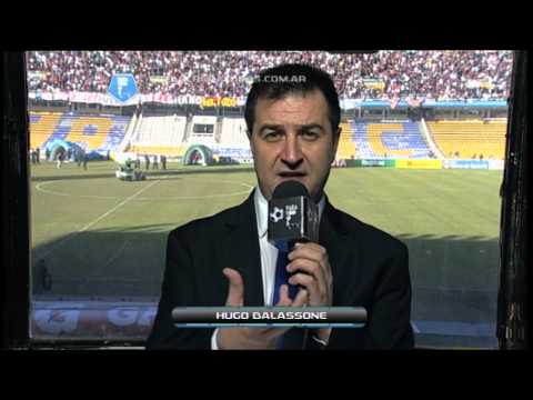 El análisis de Hugo Balassone. Colón 0 - Rafaela 1. Desempate. Fútbol Para Todos