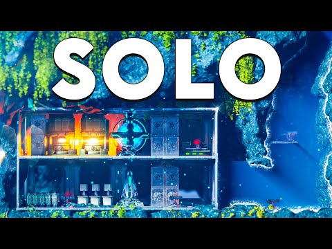 I Built an Ocean Rathole SOLO on ARK PvP...