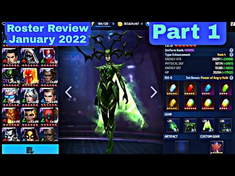 Roster Review January 2022 Part 1 - Marvel Future Fight