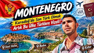 KARADAĞ’DA SON TÜRK! ARTIK VİZE VAR! 🇲🇪 