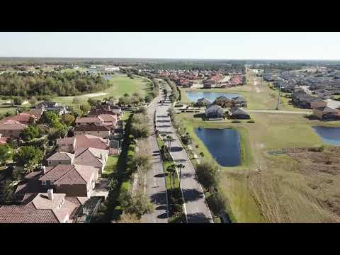 Providence, Florida - Gated Community Near Orlando and Disney - 2021 drone footage