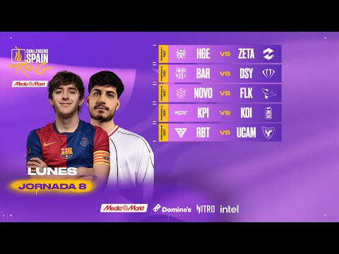 JORNADA 8 - CHALLENGERS SPAIN: RISING MEDIAMARKT - SPLIT 1 2025 - VALORANT