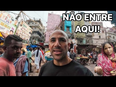 DENTRO DE UMA FAVELA NA INDIA, NOVA DELHI 🇮🇳