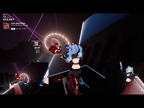 Beat Saber | Cum Say Henlo - GPF x S3RL (Hard) | Full Combo 94,5%