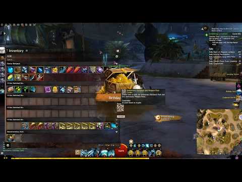 Guild Wars 2 Birthday Gift for characters 5 years old