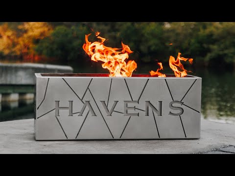 Havens - Stainless Steel Fire Pits: Smokeless, Wood Burning, Gas Lit 🔥