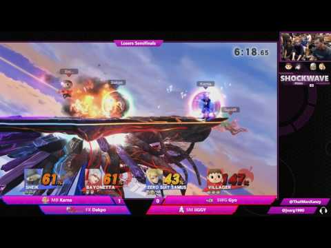 SW Plano 93 - Karna + Dakpo vs iiGGY + Gyo - Losers Semifinals Smash 4