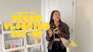 creating the perfect vlogging set up | weekly vlog
