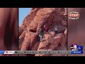 U.S. park rangers search for men who allegedly vandalized Lake Mead rock formations
