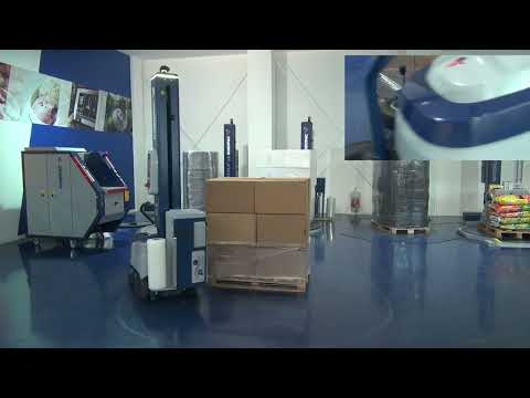 Robot S7 – Portable Stretch Wrapper with Battery Power and Precision Control