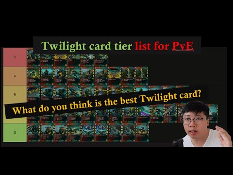 Skylords Reborn/Battleforge Twilight cards PvE Tier list