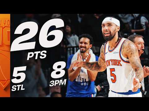 Jose Alvarado Makes Knicks History Off the Bench (26 PTS, 8 3PM & 5 STL) 🔥 | February 11, 2026