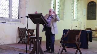 John Doyle talk on Warehorne church   14 June 2024