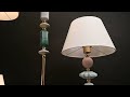 настольная лампа odeon light classic candy 4861/1tb