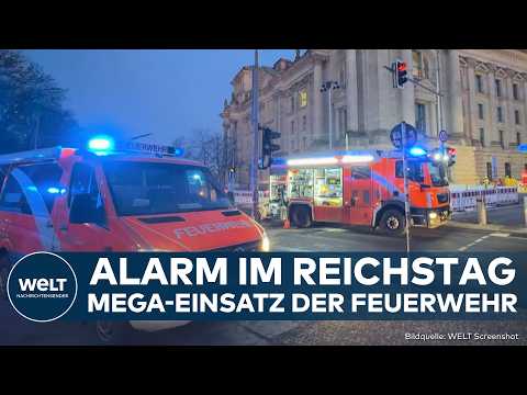 Video Thumbnail: BERLIN: Alarm im Reichstag! Erste Details! Mega-Einsatz der Feuerwehr im Bundestag