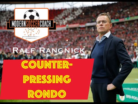 Ralf Rangnick - Intense & Aggressive Counter-Pressing Rondo!!