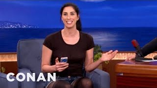 Sarah Silverman&#39;s Dirty Smartphone Hack - CONAN on TBS