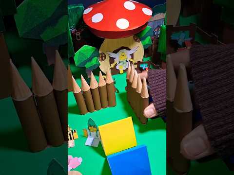 Safe Base in 99 nights in the forest| roblox paper diy #roblox