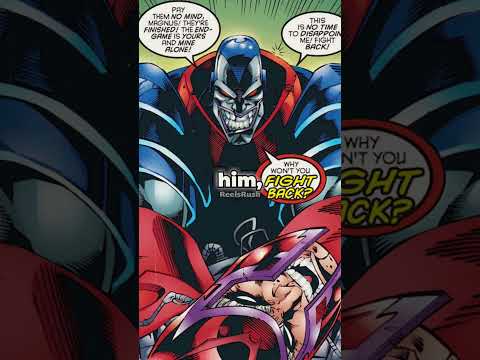 Magneto Literally Tears Apocalypse Apart | #marvel #marvelcomics #comics #superhero #xmen #magneto