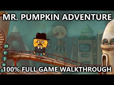 Mr. Pumpkin Adventure - 100% Full Game Walkthrough - All Achievements/Trophies & Collectibles