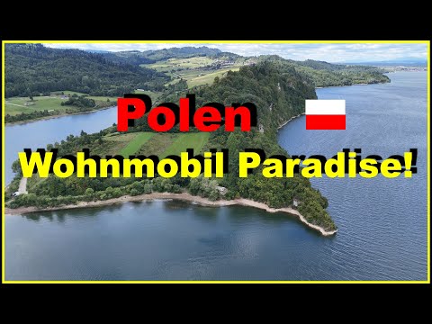 Poland by campervan – Wild camping in the mountains with children
