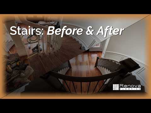 Staircase renovation process