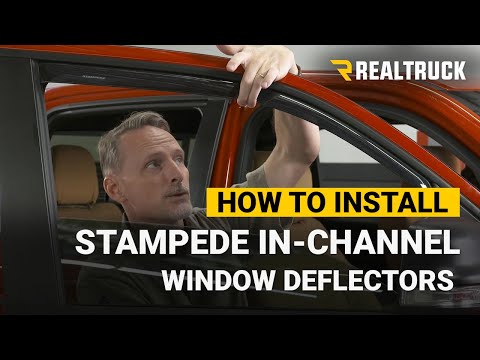 How to Install Stampede In-Channel Window Deflectors on 2019 Ram