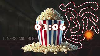 8 Minute popcorn 🍿 bomb 💣 timer