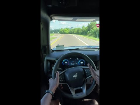2025 Ford Bronco BadLands Sasquatch 2.7 Acceleration Test