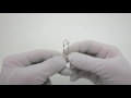 Відео огляд Срібна шпилька родована хба18