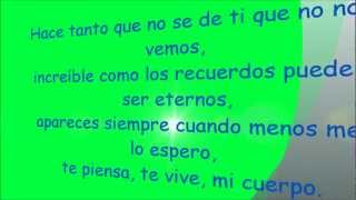 Ednita Nazario - La pasión tiene memoria letra