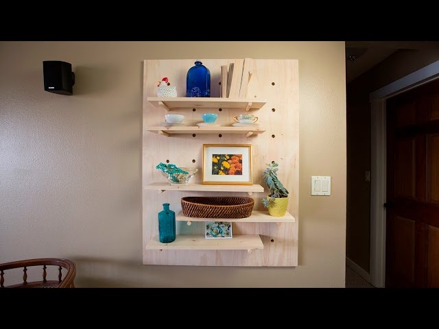 How to Make a Pegboard Storage Solution