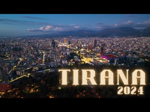 Tirana 2024 From Above - 🇦🇱 Albania @MTravelVlog