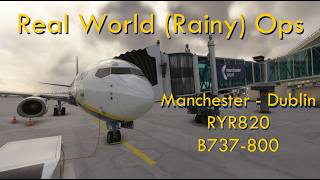 Real World (Rainy) Ops - Manchester to Dublin in the PMDG 737-800 for Microsoft Flight Simulator MQDEFAULT Thumbnail